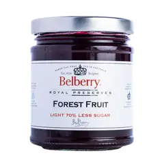 BELBERRY - Mermelada de Frutos del Bosque sin azúcar 1 x 210 gr