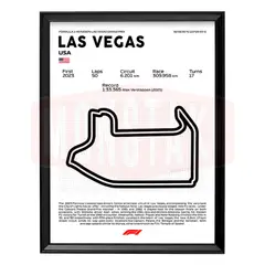 GENERICO - Cuadro Formula 1 Las Vegas USA