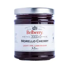 BELBERRY - Mermelada de Guinda bajo en azúcar 1 x 210 gr