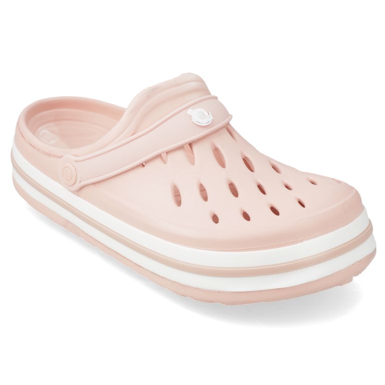 Clog de Mujer Rosa