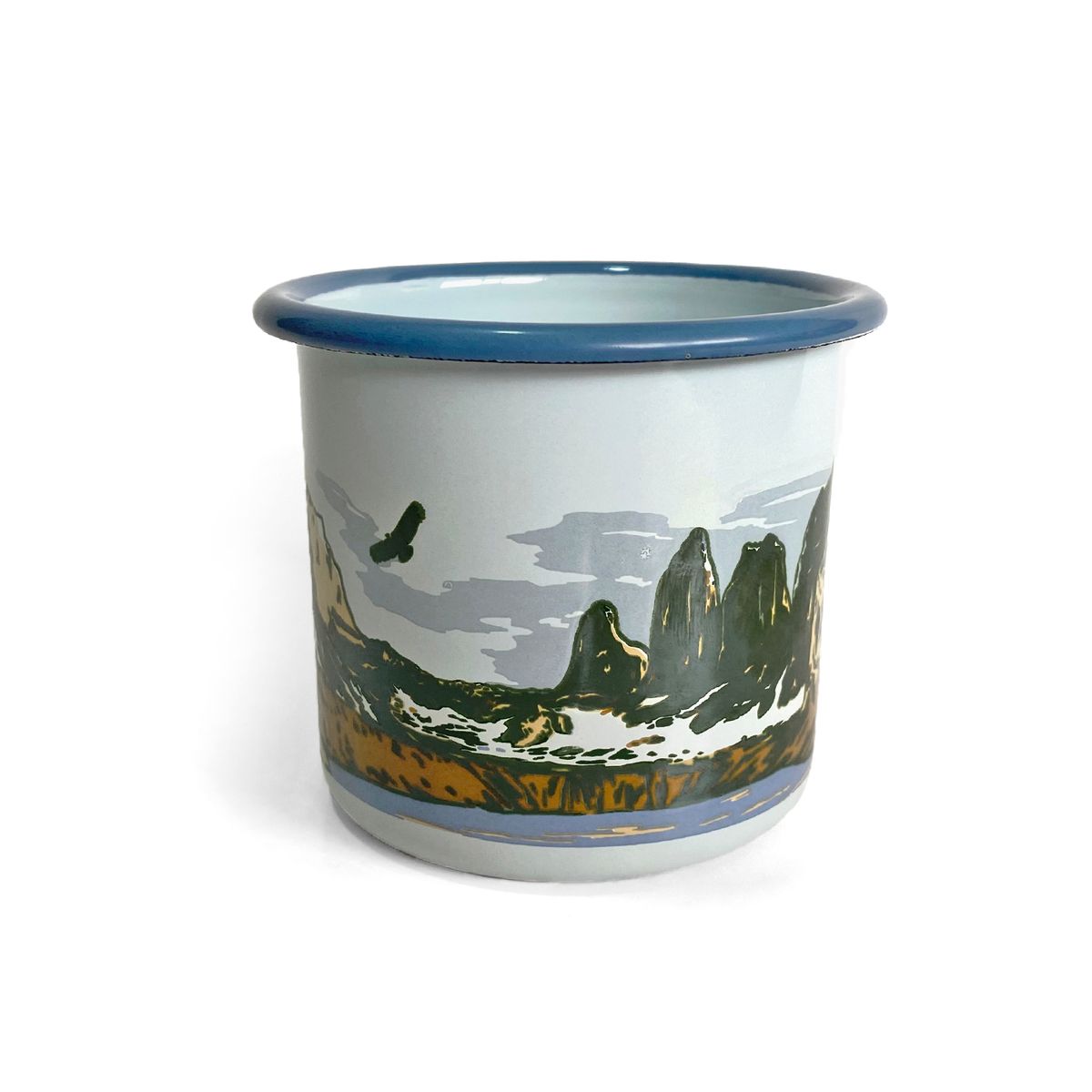 LENGA - Tazón Mug Acero Envolvente Parques Nacionales 330ml Base Torres Lenga®