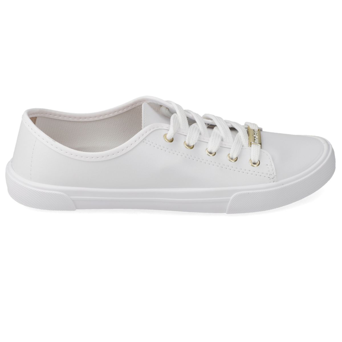 MOLECA - Zapatilla Casual de Mujer Moleca Blanco