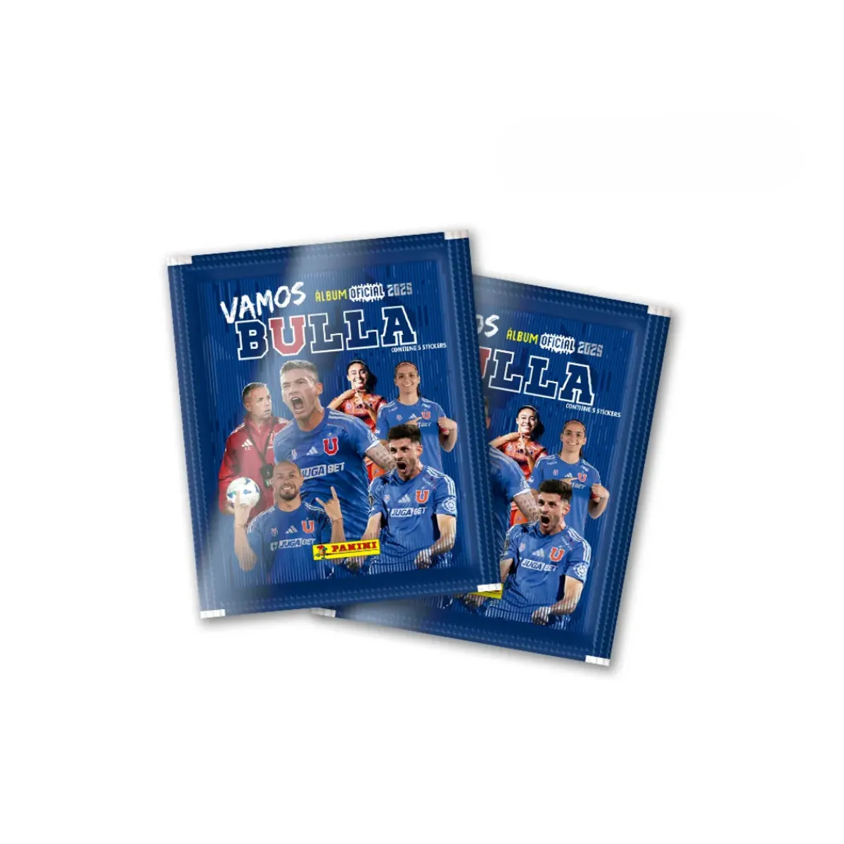 PANINI - Pack 24 Sobres - Álbum Universidad De Chile - Vamos Bulla