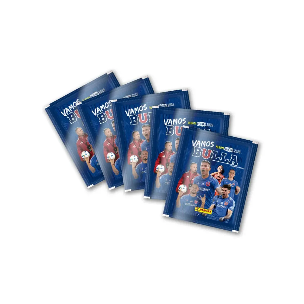 PANINI - Pack 24 Sobres - Álbum Universidad De Chile - Vamos Bulla