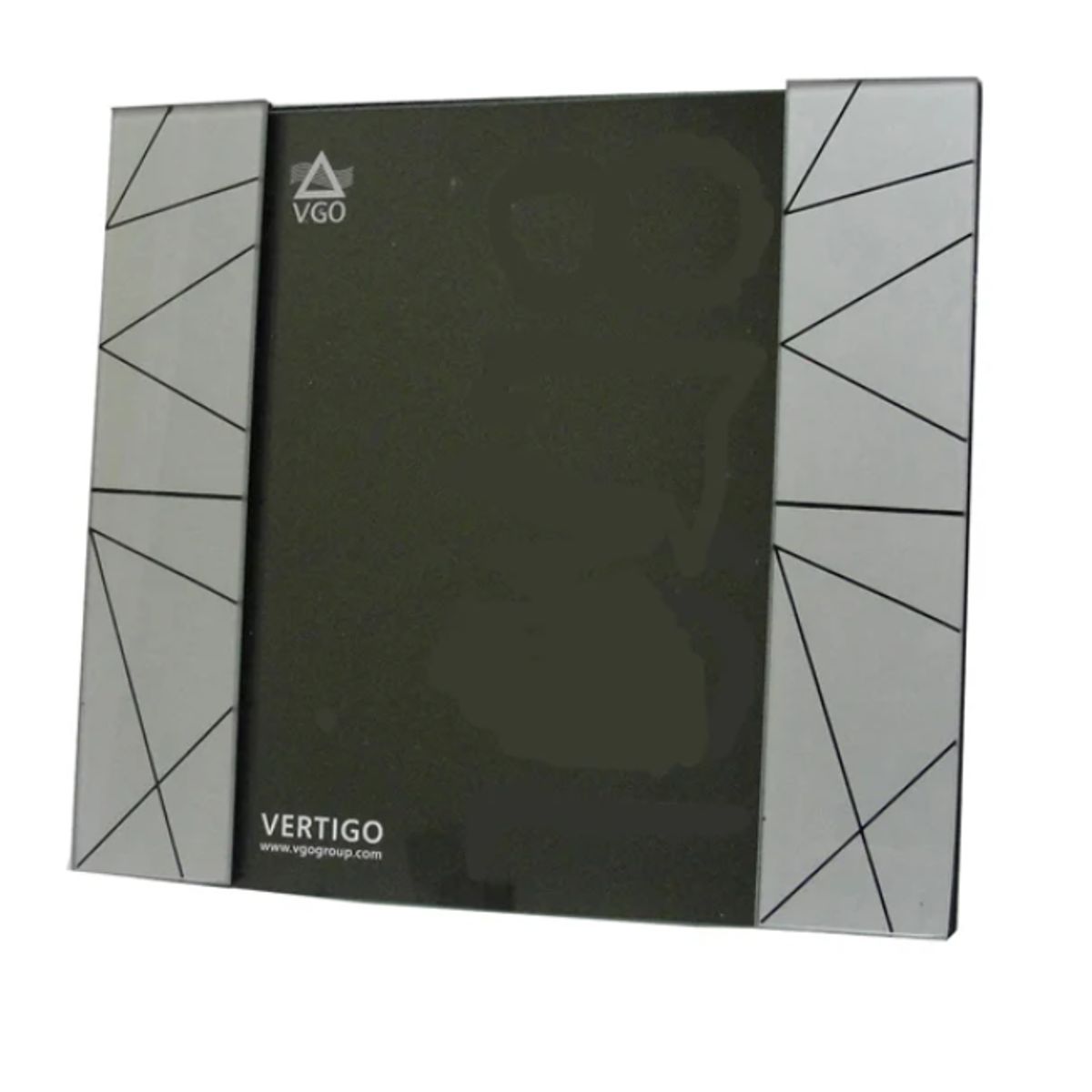 VGO - Marco vidrio combinado  10x15 cm Plateado Vgo