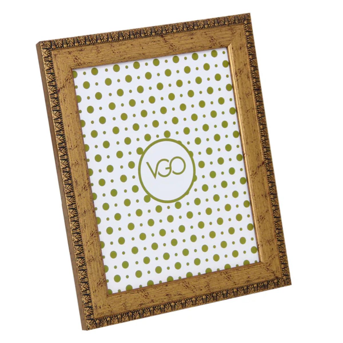 VGO - Marco ancho brilloso Dorado 10x15 cm Dorado Vgo