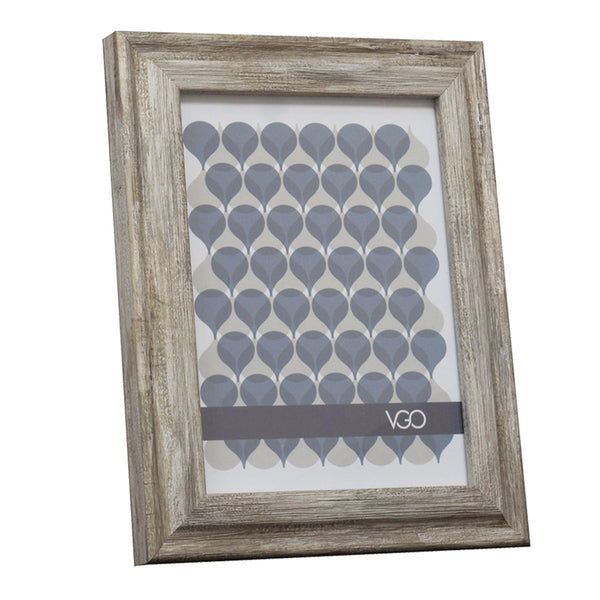 Marco madera moldura ancha Marron 20x25 cm Marron