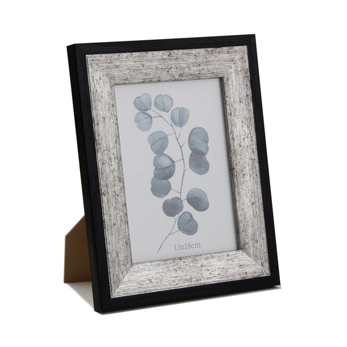 VGO - Marco simil madera rustico Gris 20x25 cm Gris Vgo