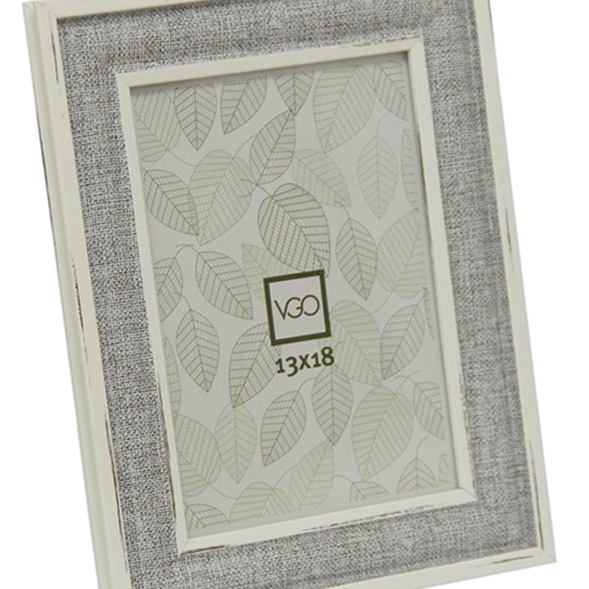VGO - Marco simil madera rustico Gris 10x15 cm Gris Vgo