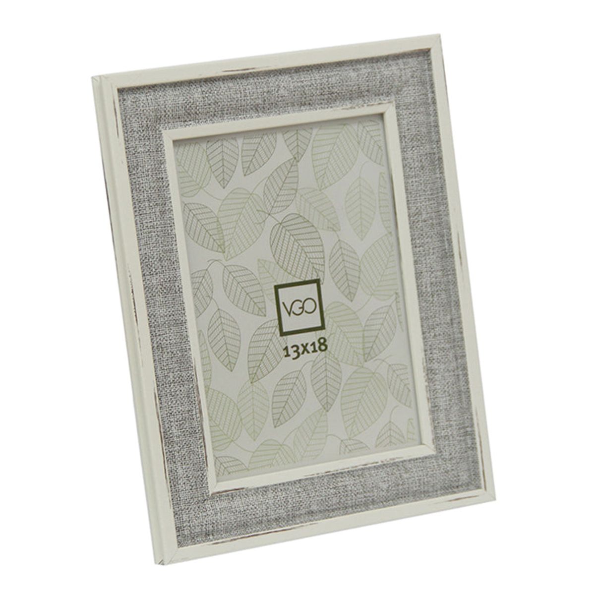 VGO - Marco simil madera rustico Gris 10x15 cm Gris Vgo