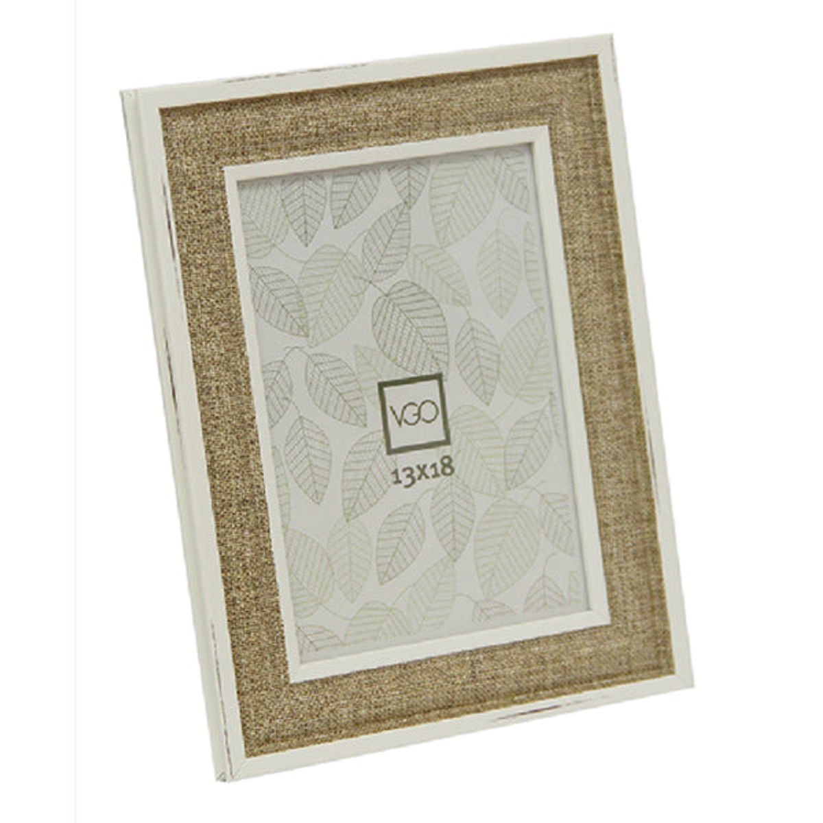 VGO - Marco simil madera rustico Beige 13x18 cm Beige Vgo
