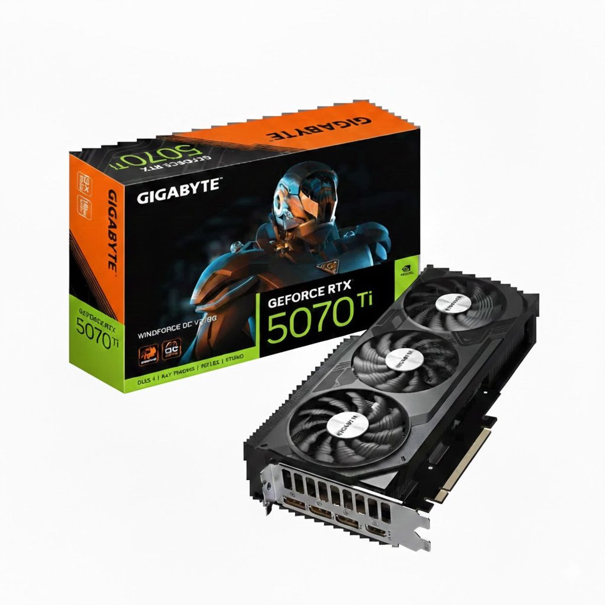 GIGABYTE - Tarjeta de Video Gigabyte Windforce OC V2 Nvidia 5070Ti 16GB