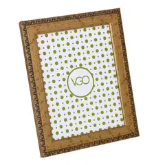 VGO - Marco ancho brilloso Dorado 15x21 cm Dorado