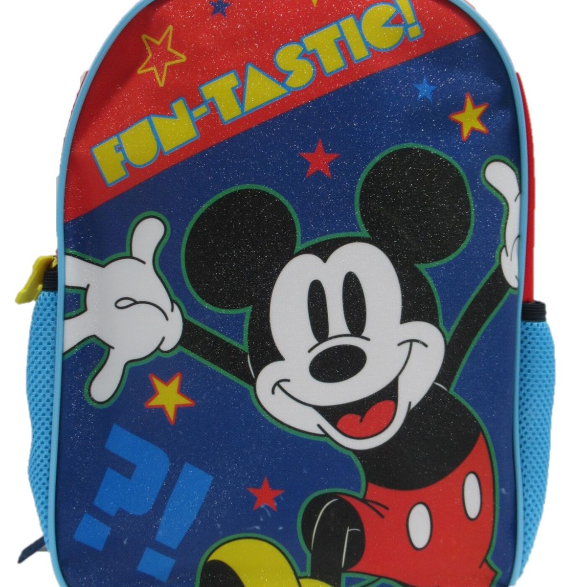 DISNEY - Mochila Escolar con Ruedas Niño FunTastic Mickey Azul Disney