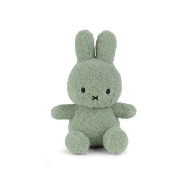 Peluche Miffy Eco Cotton - 23 cm- 9" color Verde