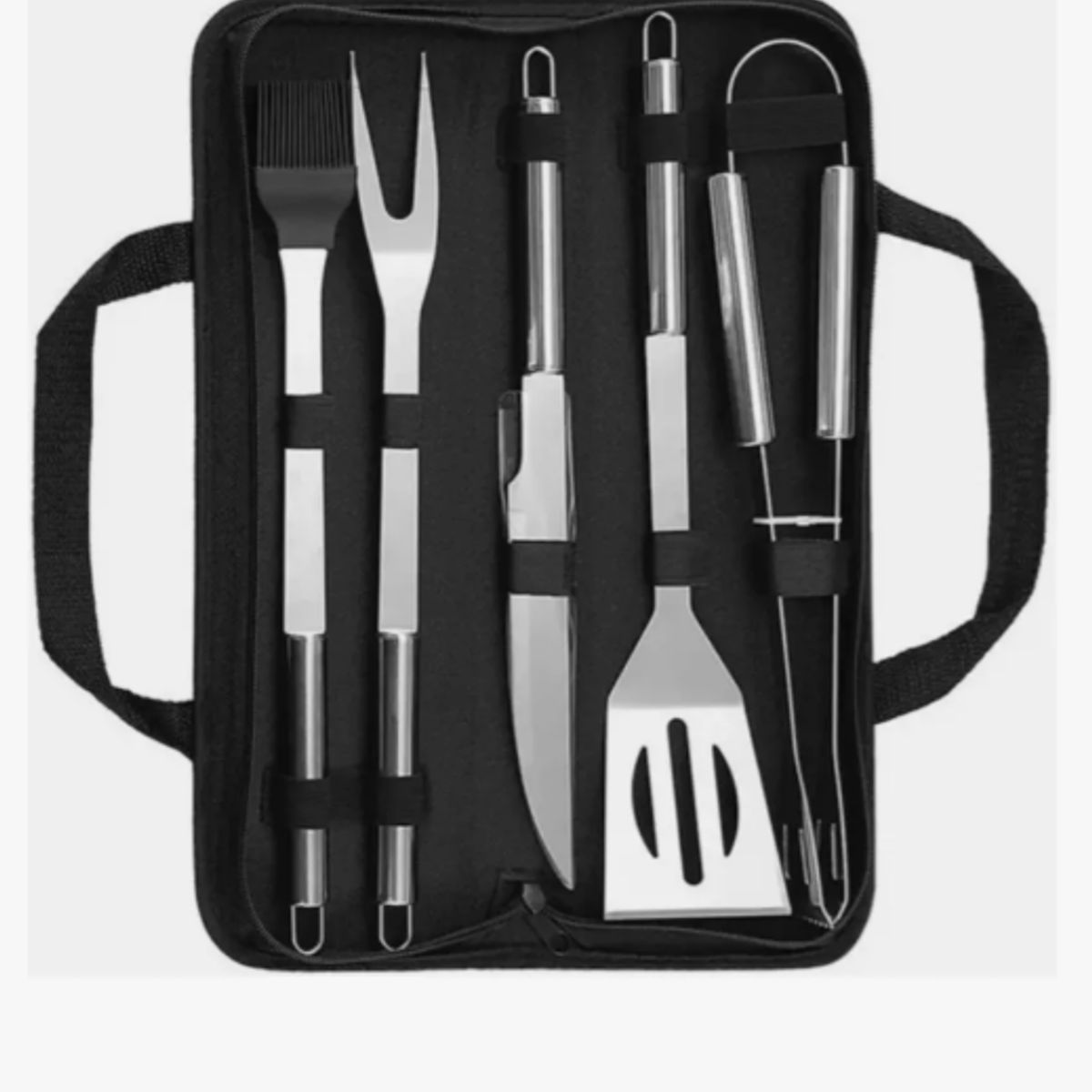 GENERICO - Set Parrillero Asado Utensilios Asado Accesorios Parrilla