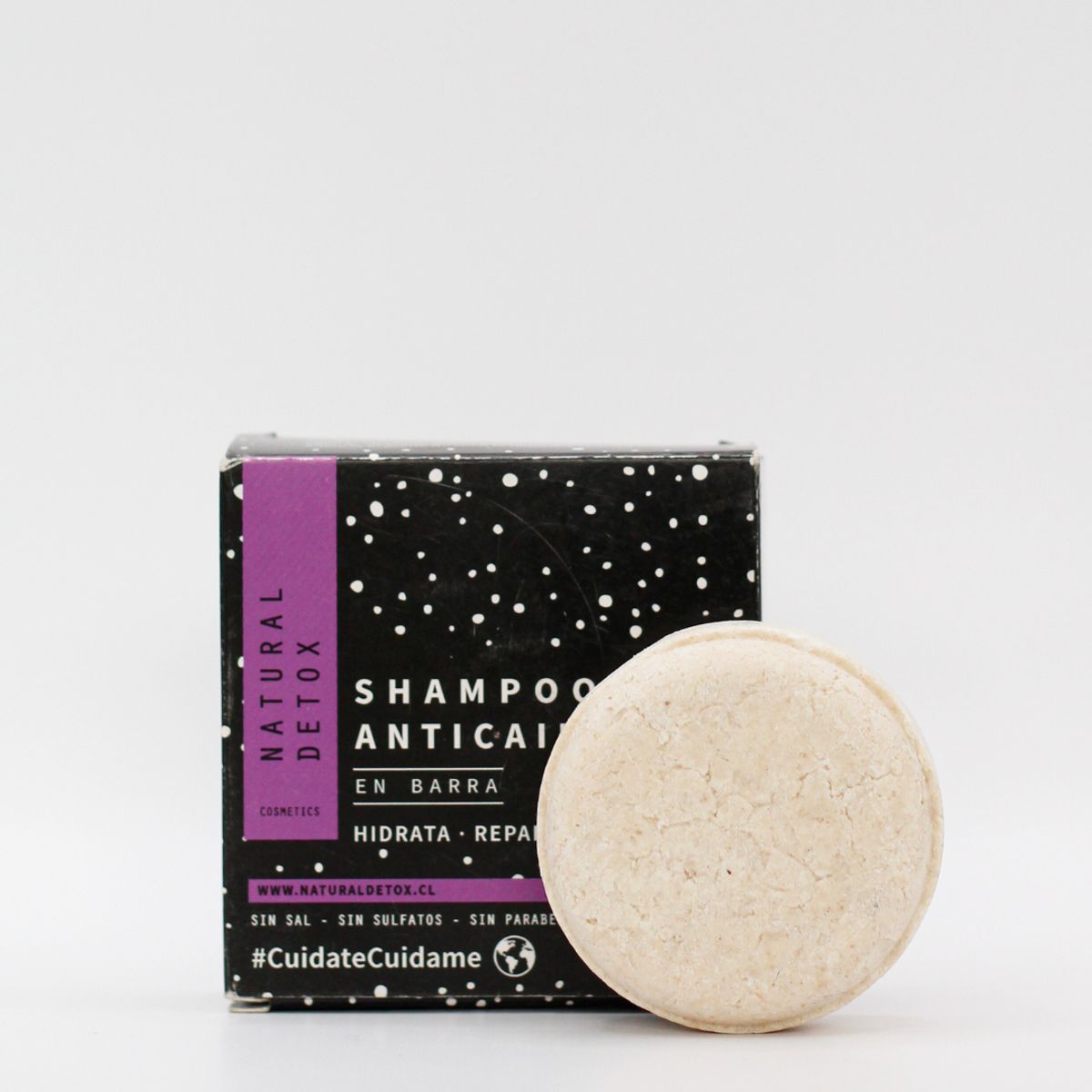 NATURAL DETOX - Shampoo Anticaída Barra