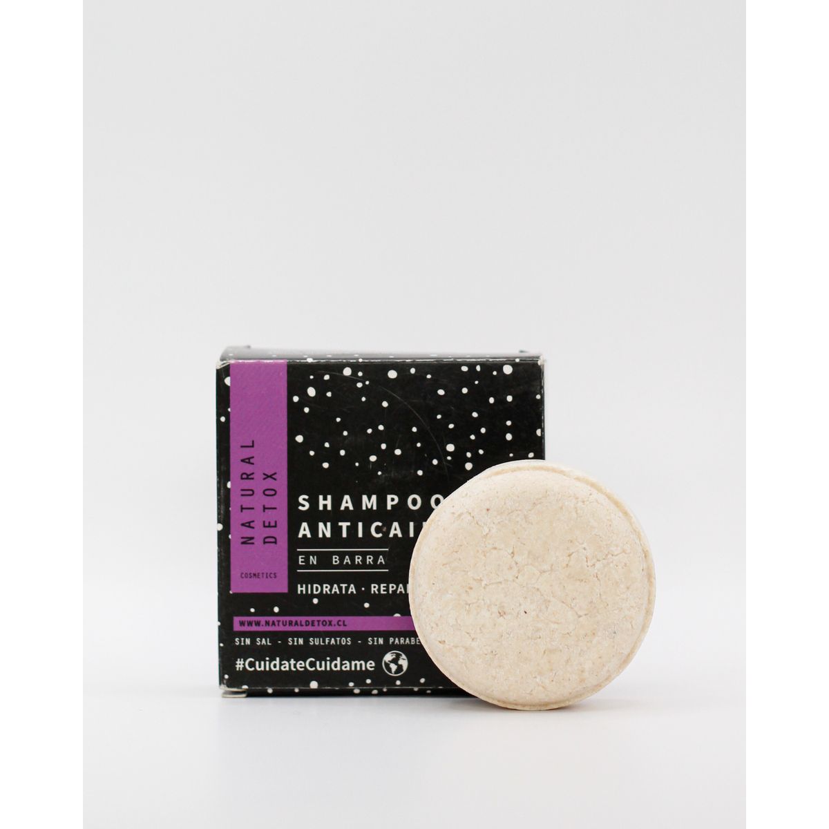 NATURAL DETOX - Shampoo Anticaída Barra