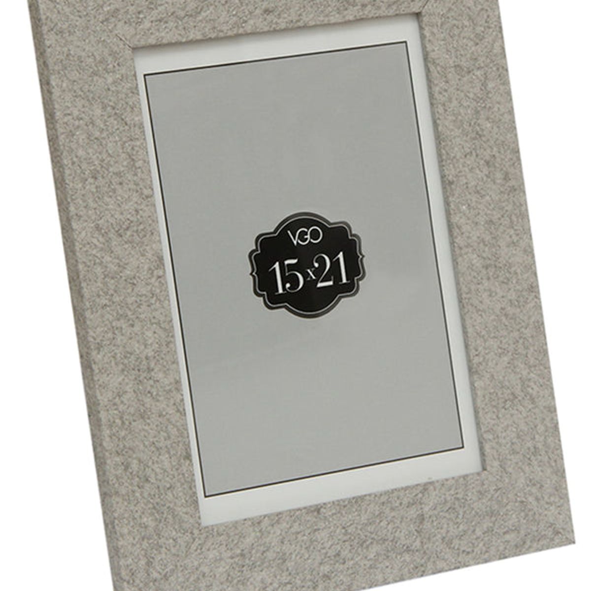 VGO - Marco símil piedra Beige 10x15 cm Beige Vgo
