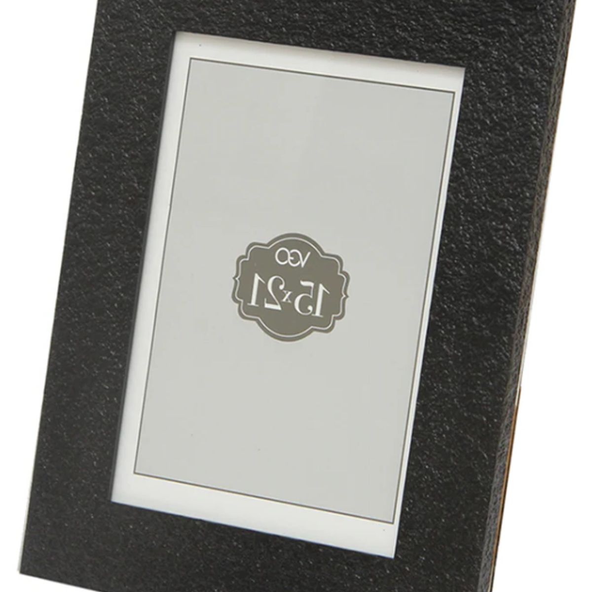 VGO - Marco símil piedra Negro 10x15 cm Negro Vgo