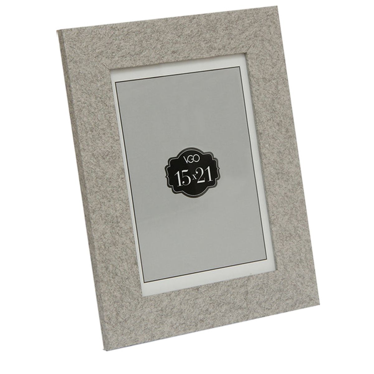 VGO - Marco símil piedra Beige 20x25 cm Beige Vgo