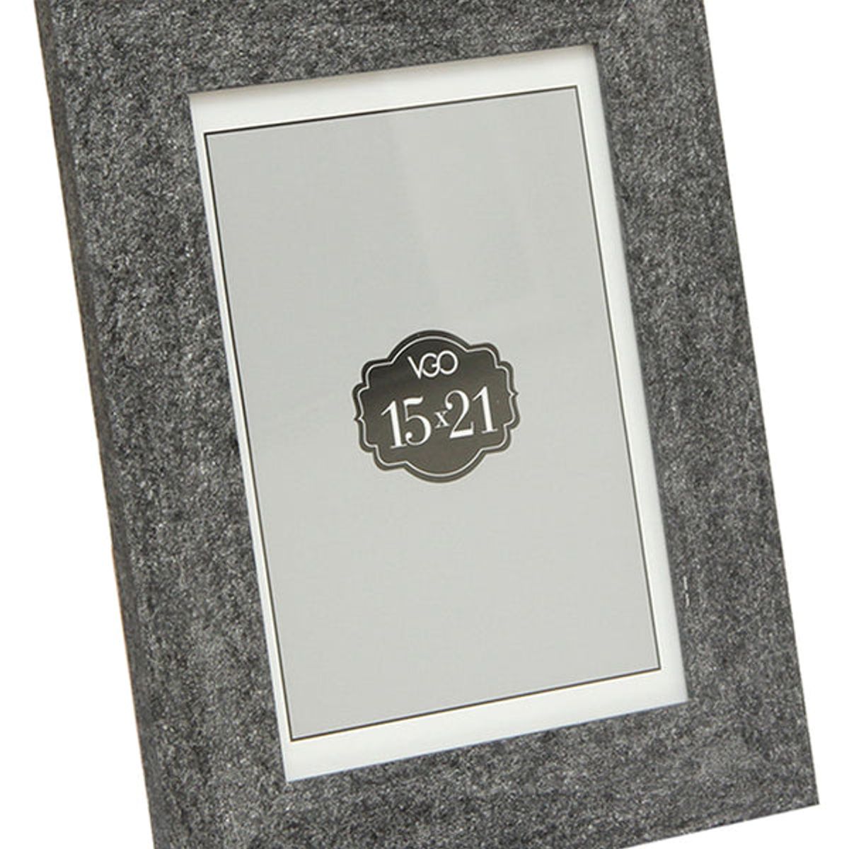 VGO - Marco símil piedra Gris 20x30 cm Gris Vgo