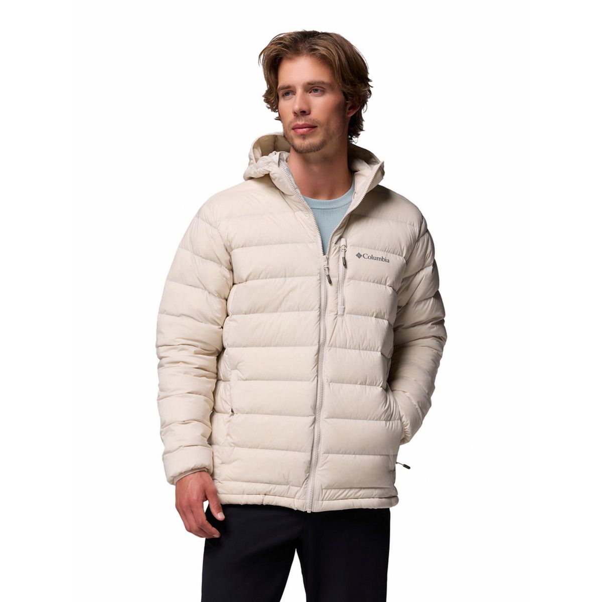COLUMBIA - Parka Water Rep Hombre Drift Peak Stretch Gris COLUMBIA