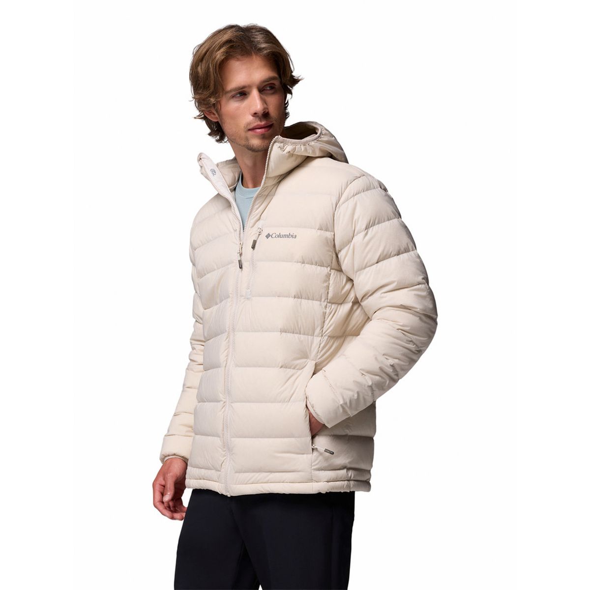 COLUMBIA - Parka Water Rep Hombre Drift Peak Stretch Gris COLUMBIA