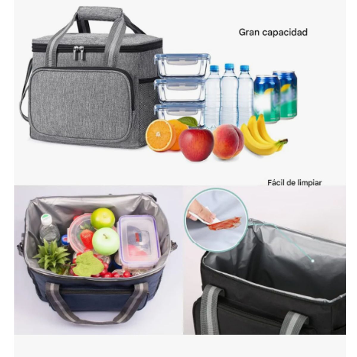 GENERICO - Lonchera Térmica Para Alimentos Frío Y Calor