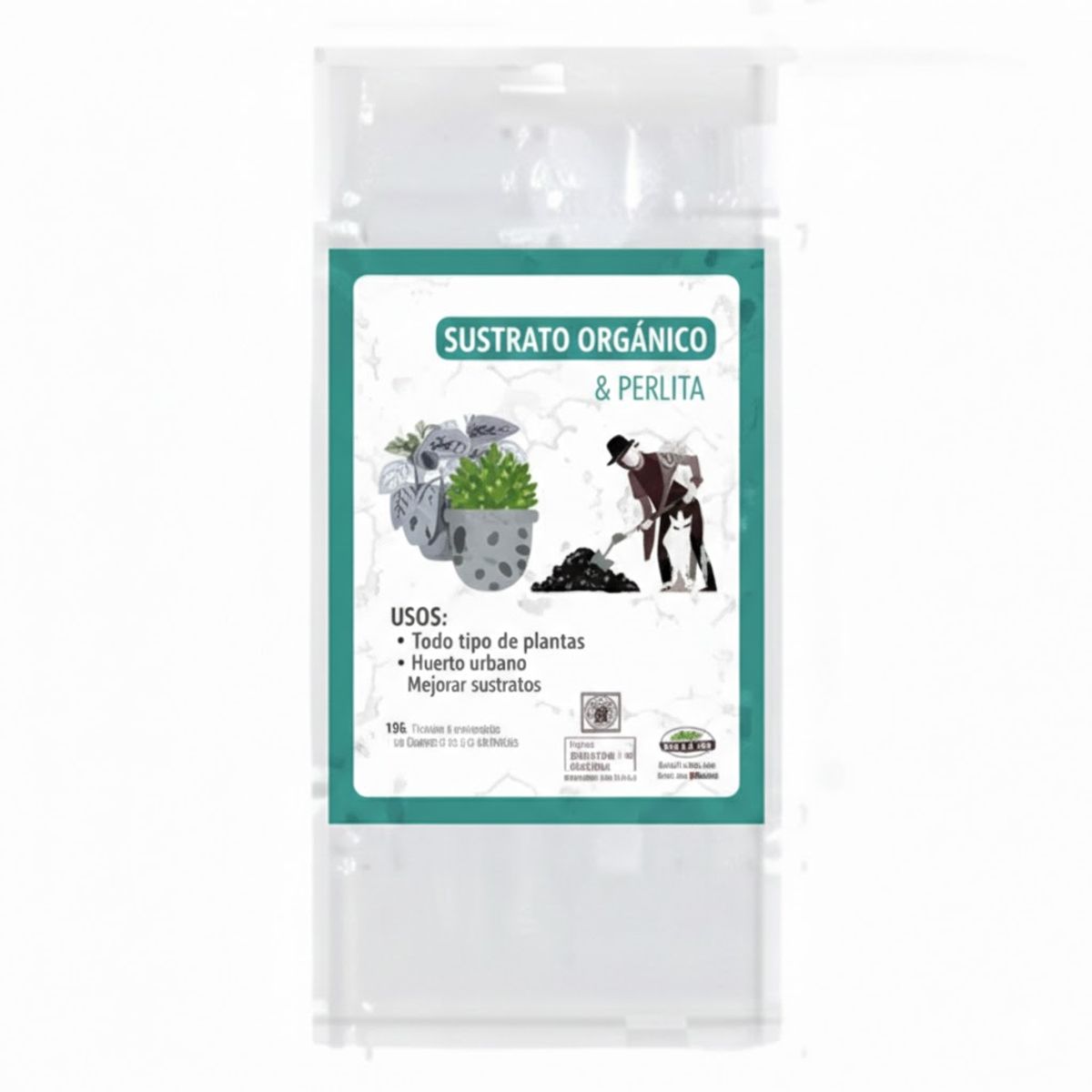 GENERICO - Pack De 2 Bolsas De Basura Doble Costura Pvc De 90x120 Cm