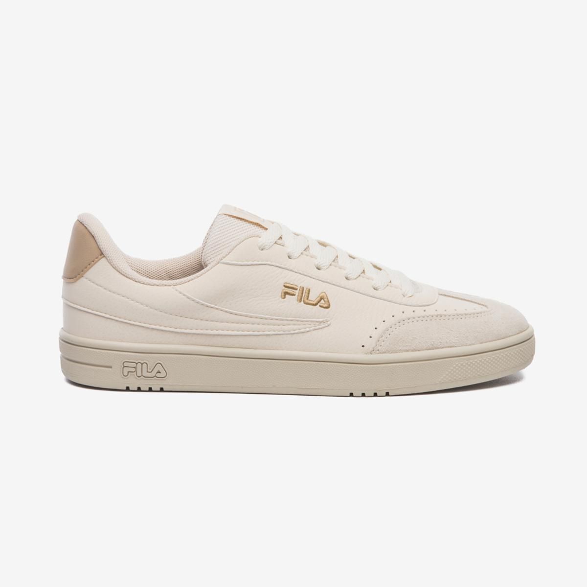 FILA - Zapatilla Fila Court 80 Mujer Beige