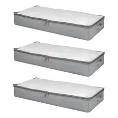 GENERICO - Bolsa De Almacenamiento Con Cremallera Tela Transpirable Rectangular