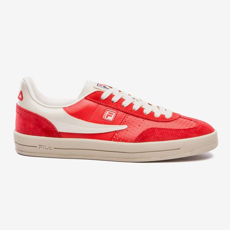 Zapatilla Fx Court 70 Vintage Mujer Rojo