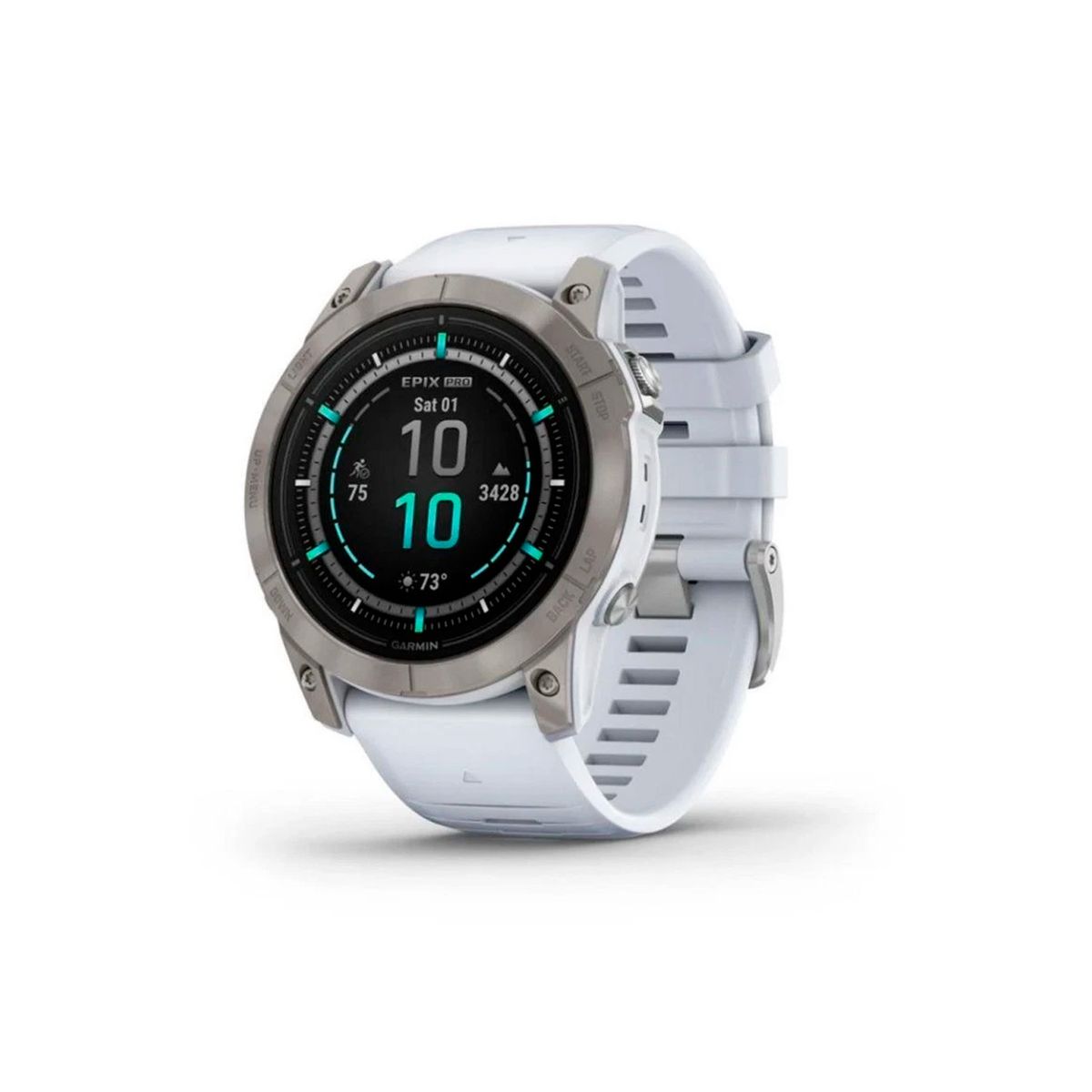 GARMIN - Reloj Garmin Epix Pro Gen 2 Sapphire 51mm Titanio Whitestone