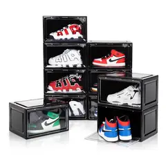 GENERICO - Caja Organizador De Zapatos Transparente Apilable