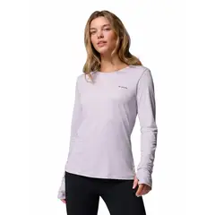 COLUMBIA - Polera Manga Larga Mujer Sloan Ridge Morado