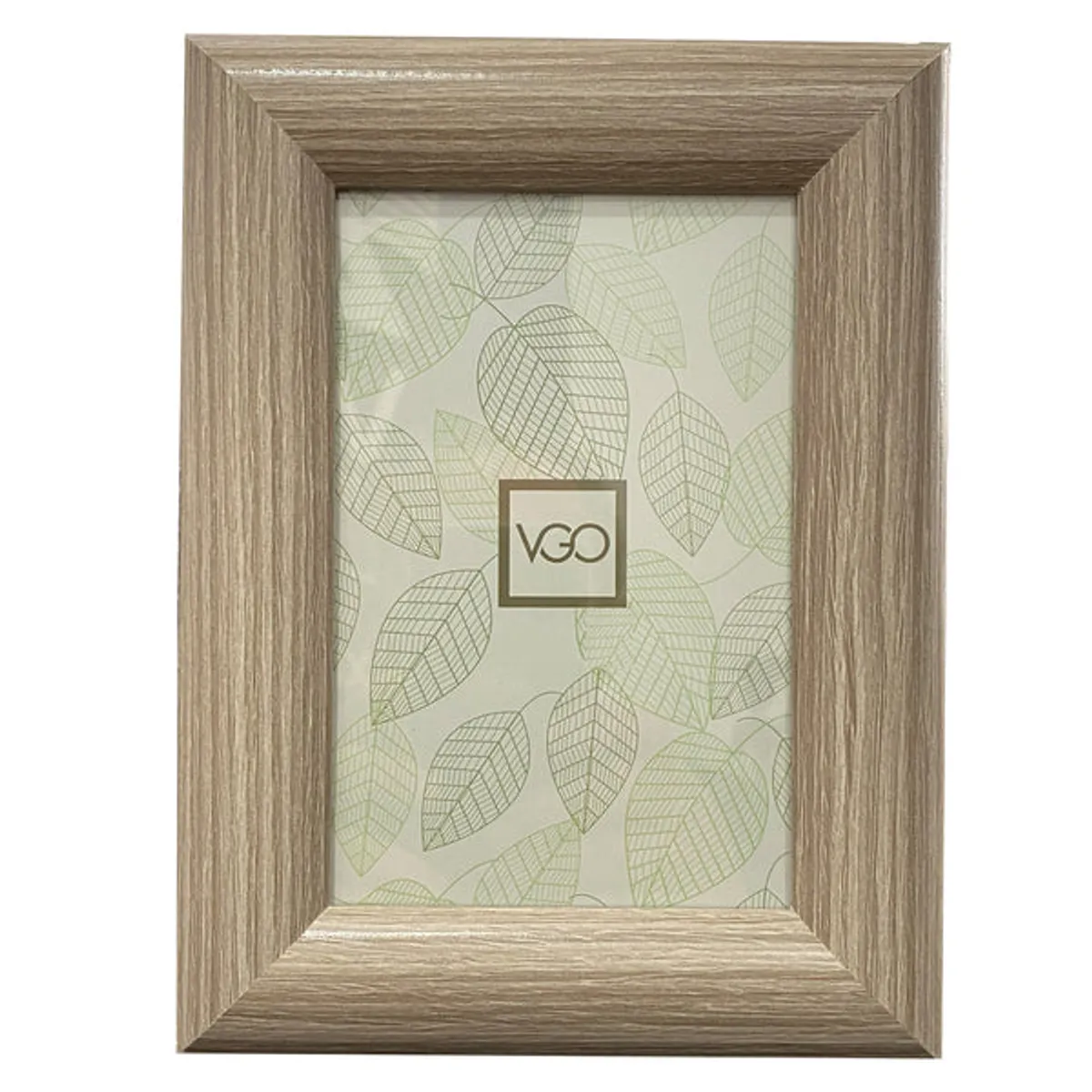 VGO - Marco madera tipo bombé Beige 40x50 cm Beige Vgo