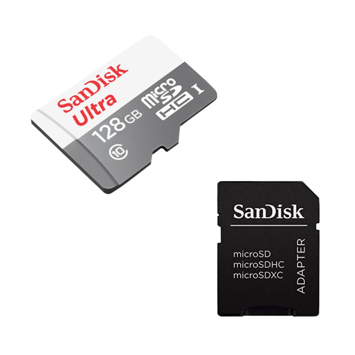 SANDISK - Memoria MicroSD 128GB SanDisk Ultra Rendimiento y Velocidad