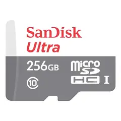 SANDISK - Memoria MicroSD 256GB Ultra Rápida y Confiable