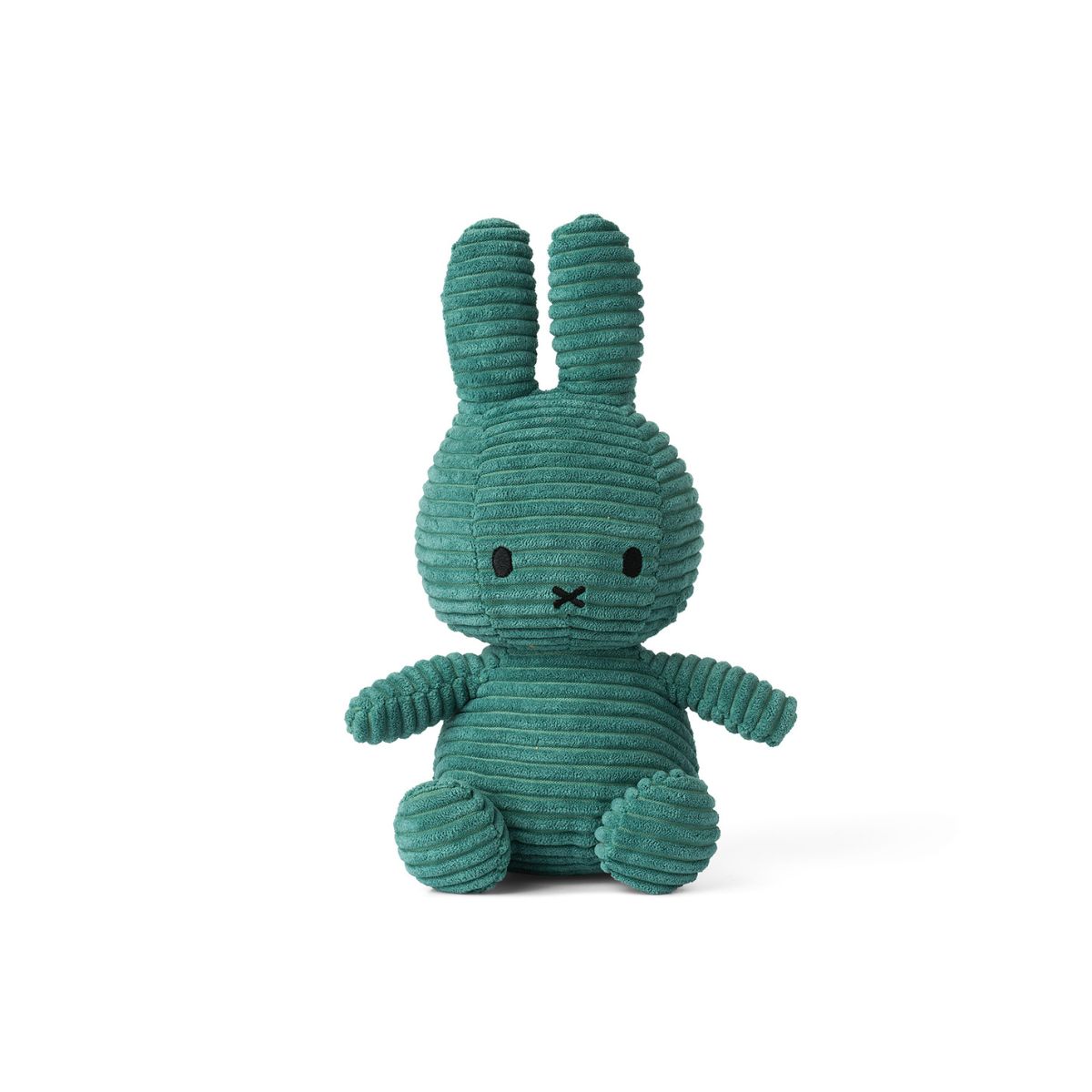 BON TON TOYS - Peluche Miffy Eco Corduroy - 23 cm - 9" Color Verde