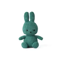 BON TON TOYS - Peluche Miffy Eco Corduroy - 23 cm - 9" Color Verde