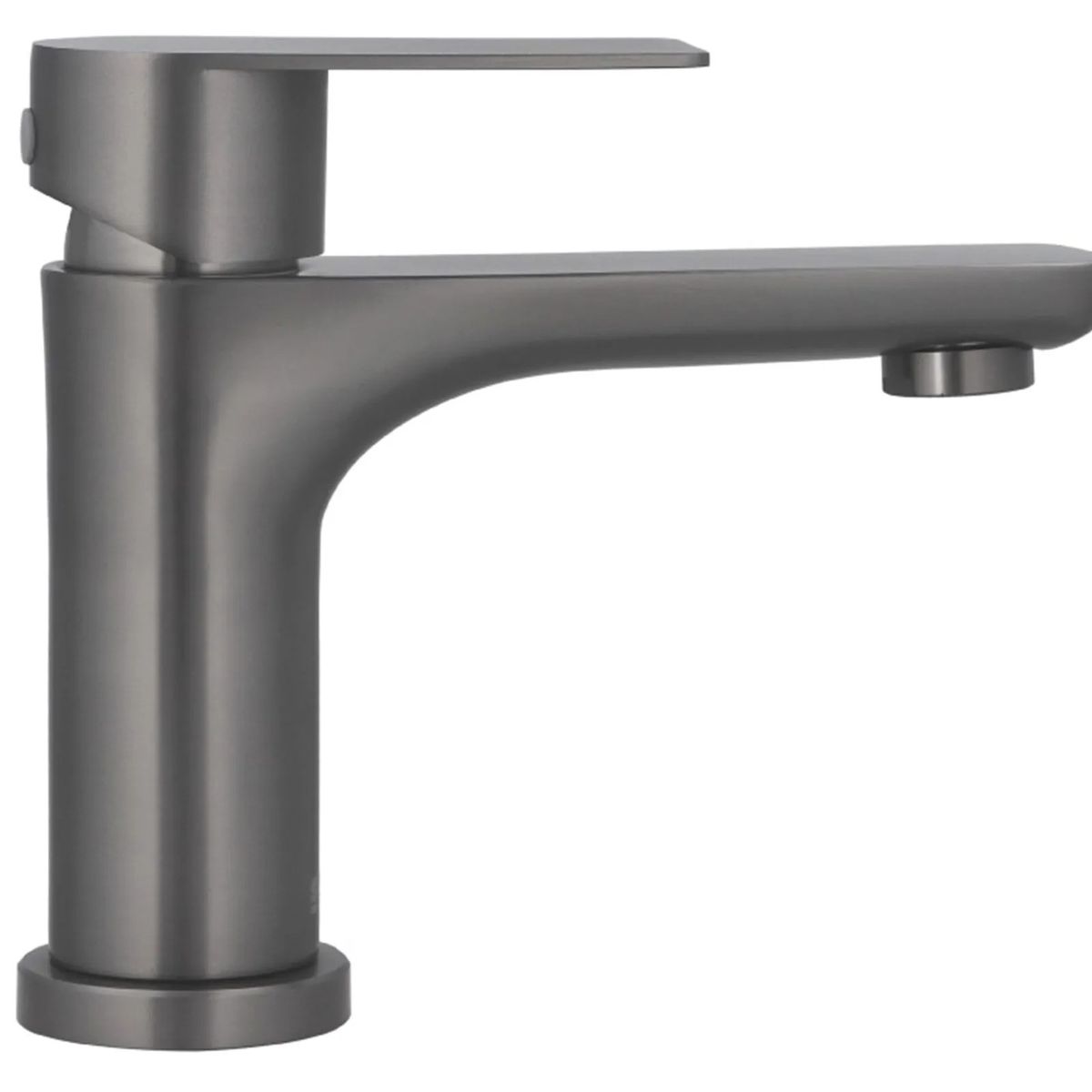 STRETTO - Monomando Llave Grifo Para Lavamanos Lavatorio Modelo Bruna Marca Stretto Color Grafito Austral Mate