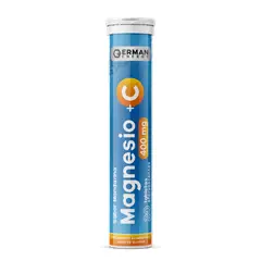 GERMAN ENERGY - Magnesio + Vitamina C X20 Tabletas Efervescentes