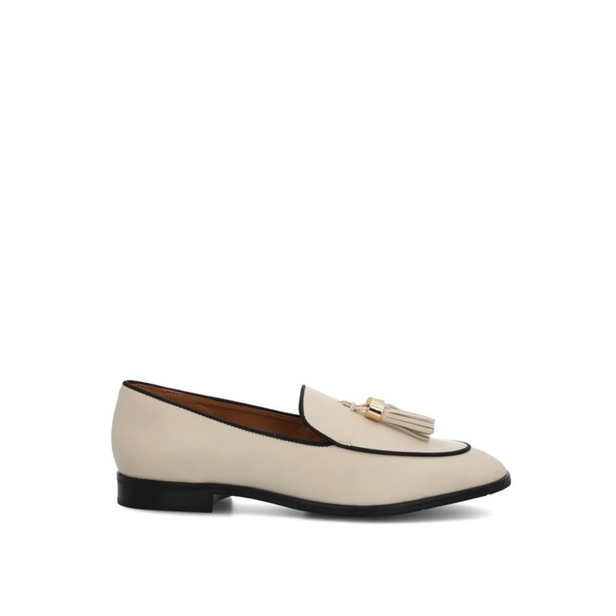 HUSH PUPPIES - Mocasin Cuero Mujer Pomba Beige/Crudo HUSH PUPPIES