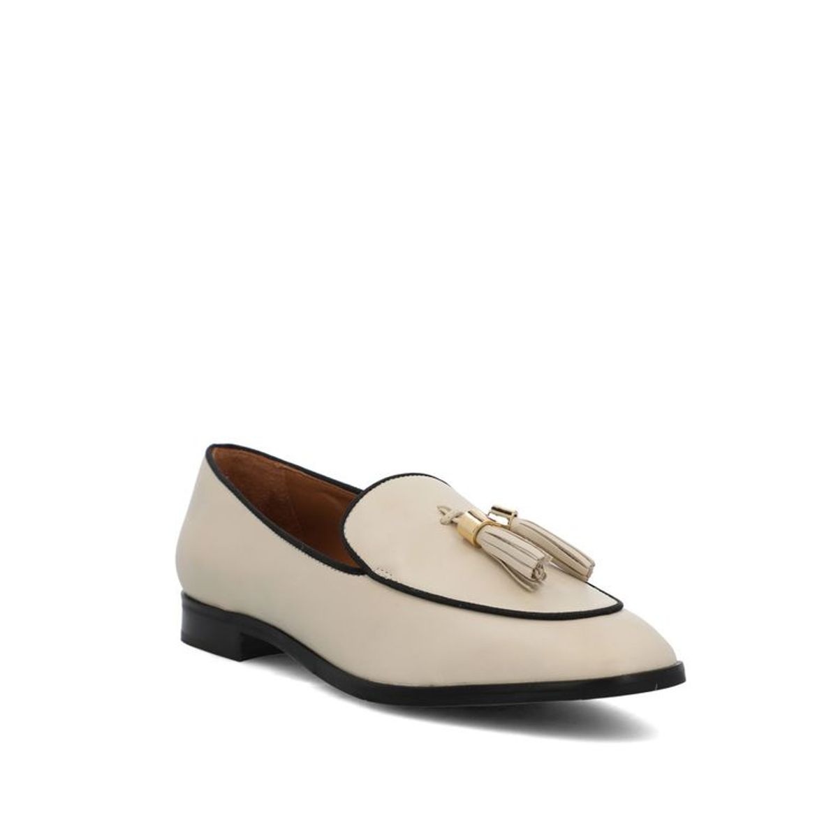 HUSH PUPPIES - Mocasin Cuero Mujer Pomba Beige/Crudo HUSH PUPPIES