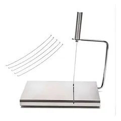 GENERICO - Tabla Cortadora de Queso Multifuncional con Base y Sistema Ajustable