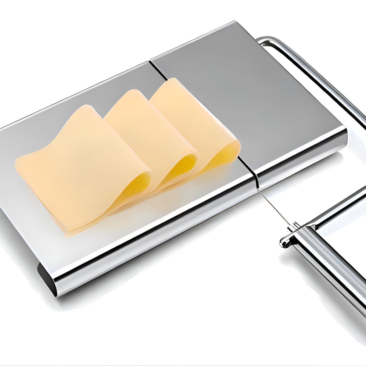 GENERICO - Tabla Cortadora de Queso Multifuncional con Base y Sistema Ajustable