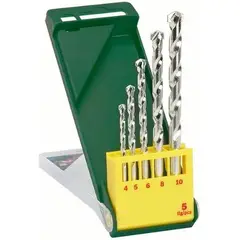 BOSCH - Set De Brocas Para Piedra 4/5/6/8/10mm
