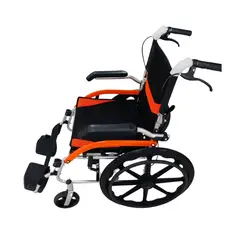 GENERICO - Silla De Ruedas Ultralivianabrazos Abatibles