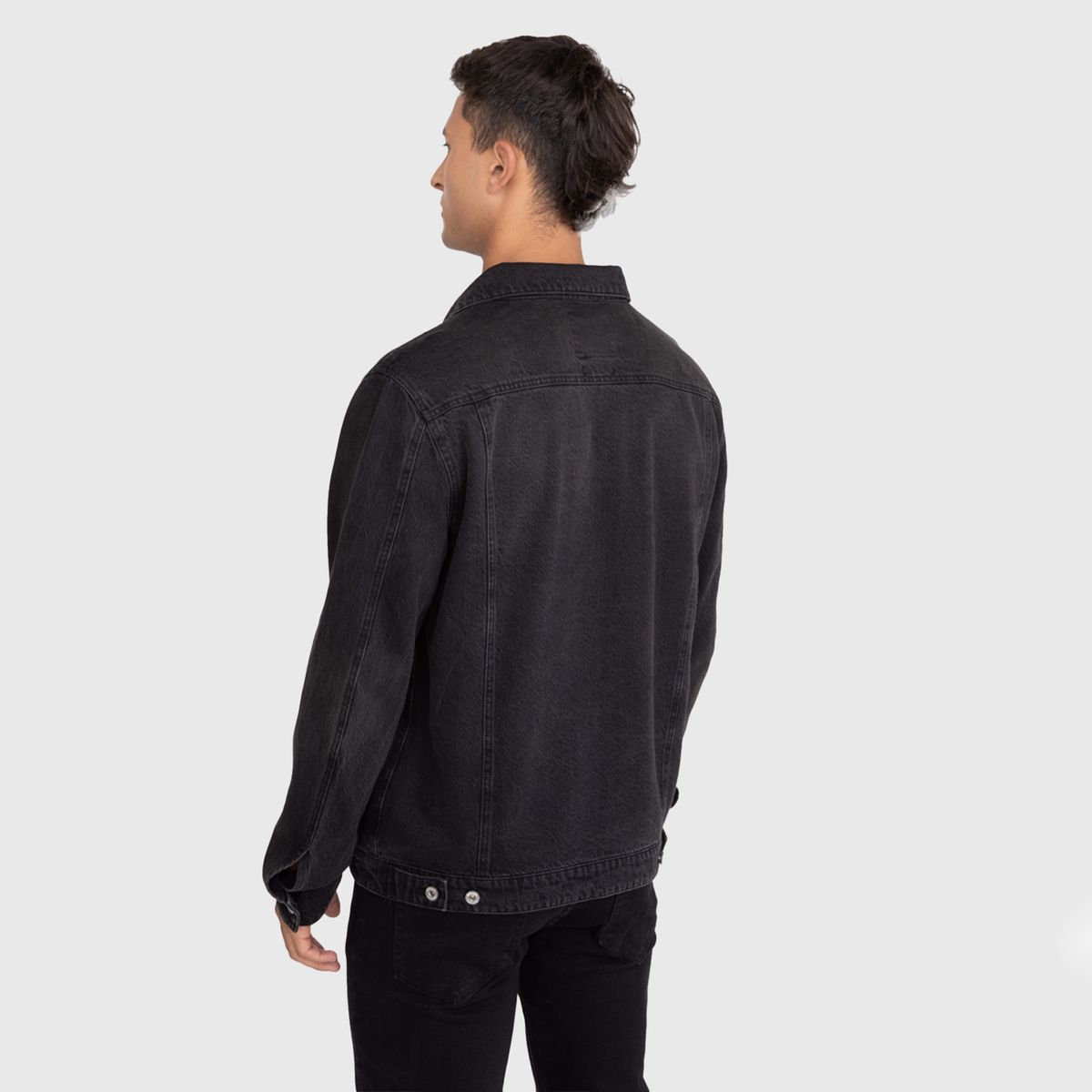 BLACK - Chaqueta De Jeans Dark Unisex Black Bubba